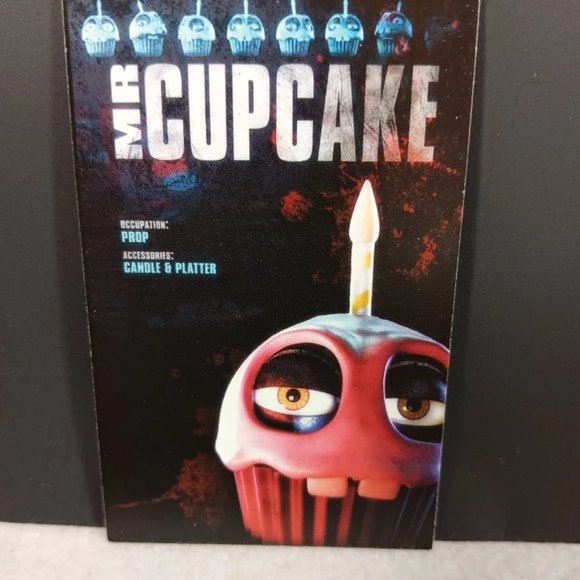 Fanf Promo Games | Five Nights At Freddys Cupcake Promo Card Fnaf Dave Busters ...